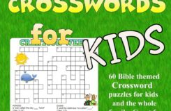 Kids Bible Theme Crossword Puzzles Volume 1 60 Bible Themed Crossword Puzzles On Bible Characters Places And Events Watson Gary W 9781539768562 Amazon Books
