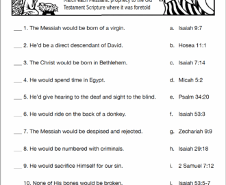 Kids Bible Trivia Questions And Answers Worksheets Library