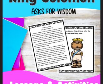 King Solomon Bible Lesson And Activities Made By Teachers
