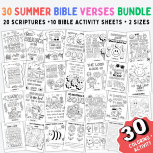 Kjv Bible Worksheets Etsy