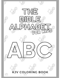 KJV Coloring Book The Bible Alphabet For Kids Etsy