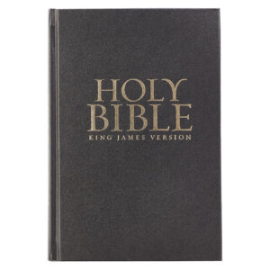 KJV Large Print Pew Bible Black Christian Art