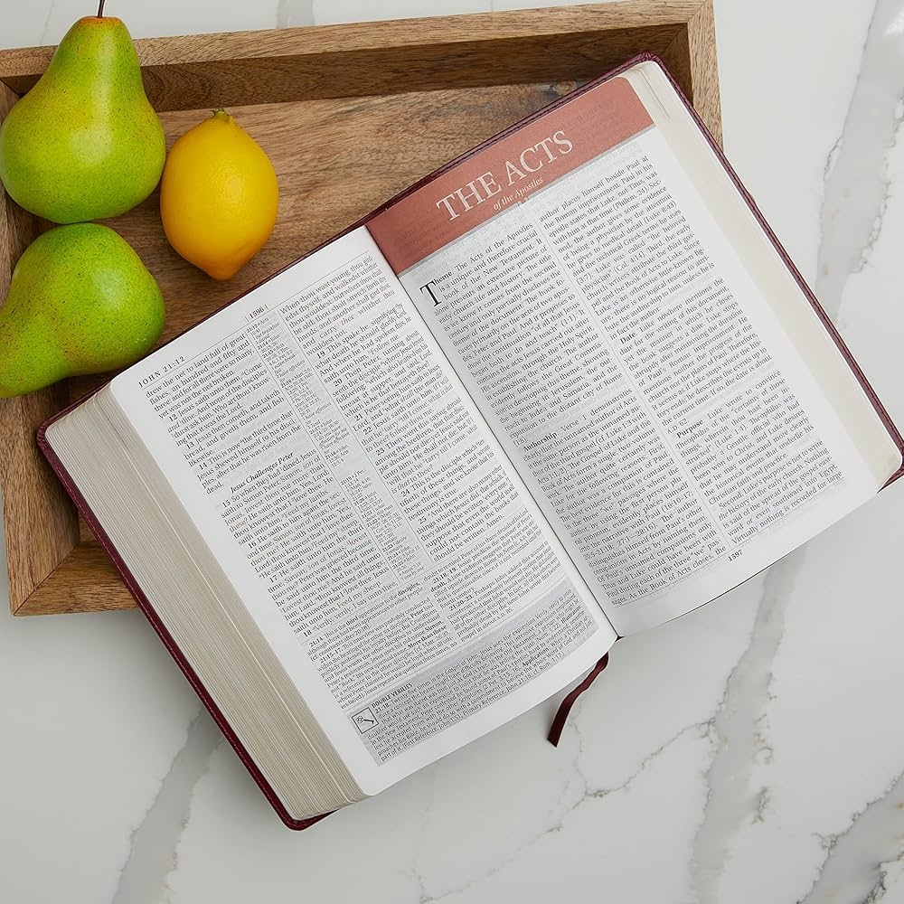 KJV Study Bible Large Print Hardcover Red Letter Edition Second Edition Thomas Nelson 9781401679484 Amazon Books