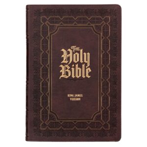 KJV Study Bible Large Print King James Version Holy Bible Thumb Tabs Ribbons 9781642725704 EBay