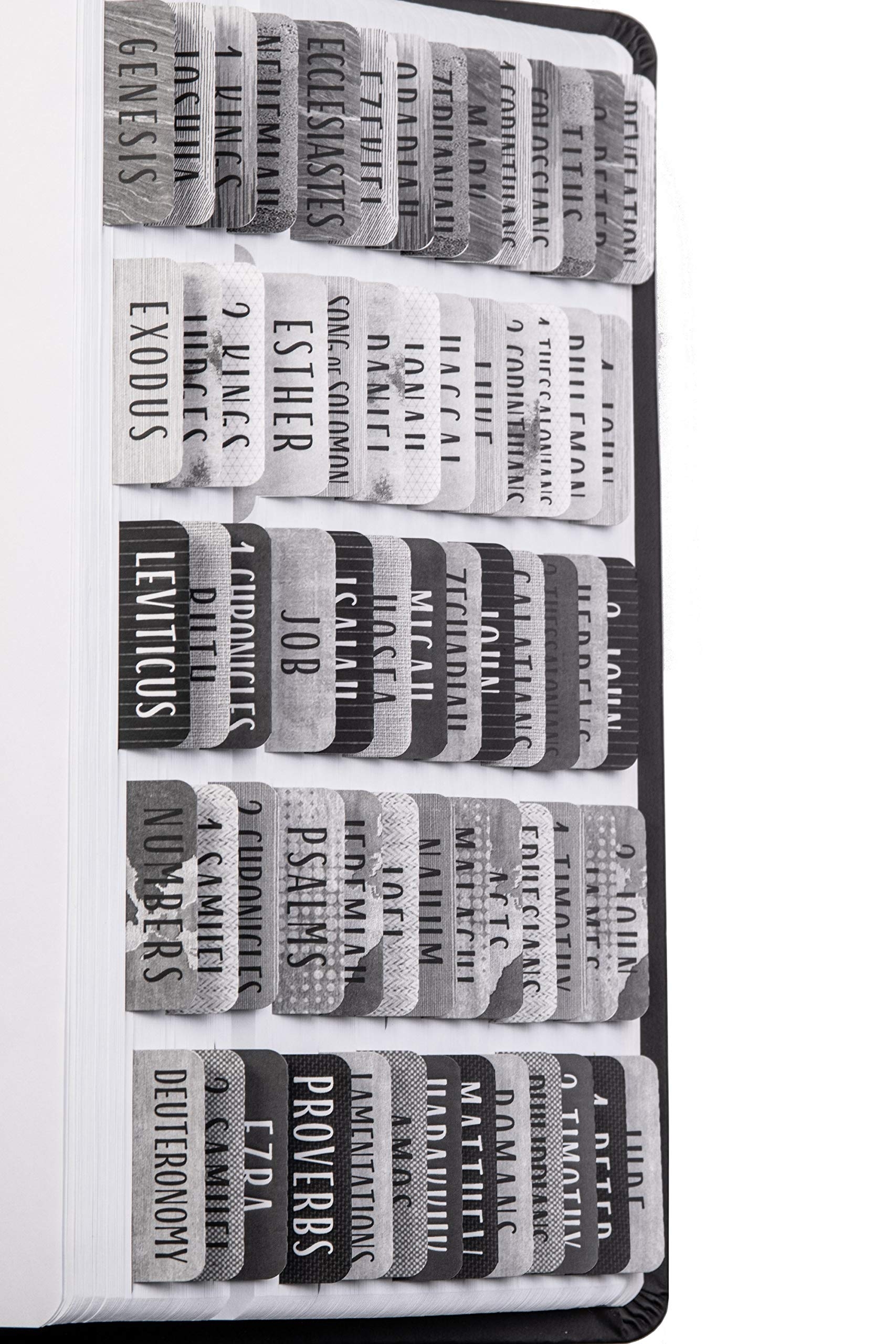 Laminated Bible Tabs Large Print Easy To Apply Bible Study Journaling Supplie EBay