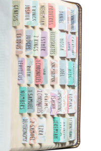 Laminated Bible Tabs With Adhesive easy To Read Easy To Apply Bible Labels Bible Journaling For Women Bible Dividers Bible Stickers Etsy