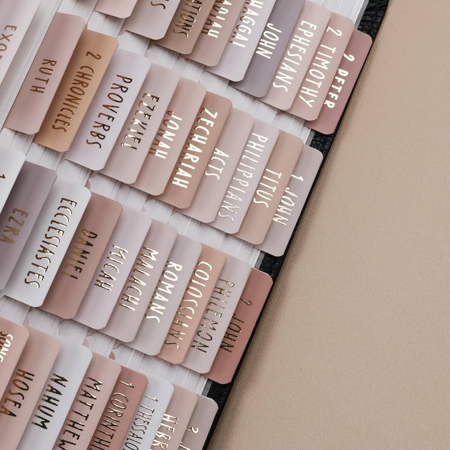 John Printable Bible Tabs