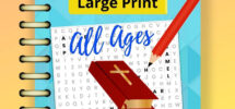 Large Print Bible Word Search Puzzle Book Printable For Adults And Children Of All Ages Elderly And Teens Volume 2 Psalms Crossword Gift Etsy