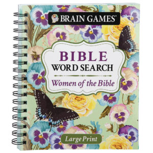 Large Print Bible Word Search Women Of The Bible Miles Kimball