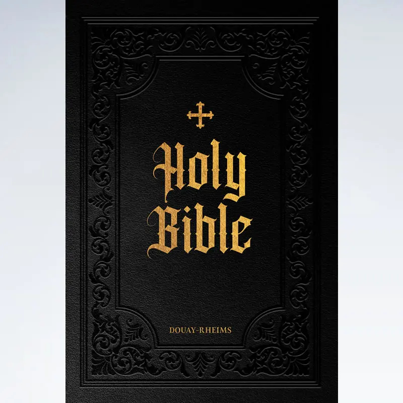 Large Print Holy Bible Douay Rheims 