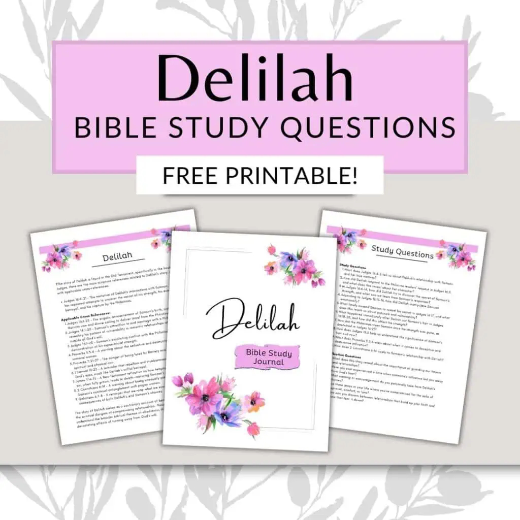 Lessons From Delilah The Bible s Femme Fatale Ladies Drawing Nigh