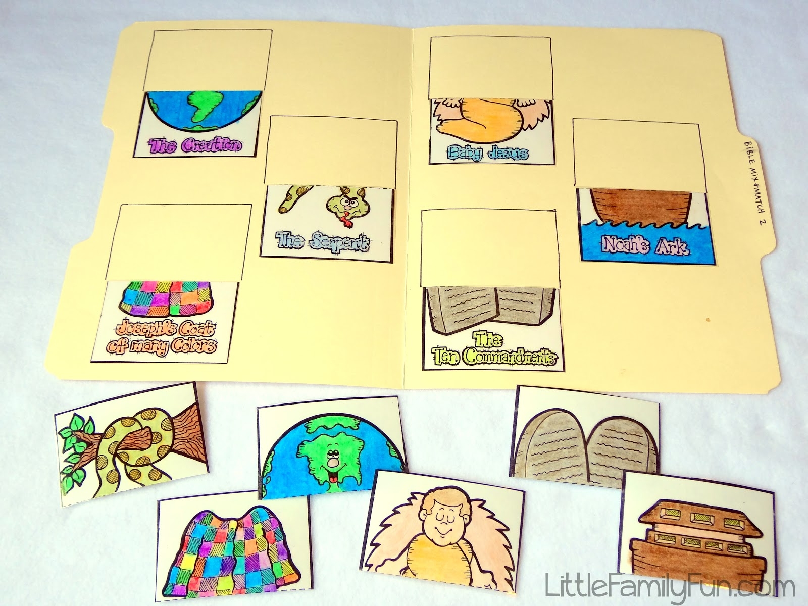 Little Family Fun File Folder Games Sundays