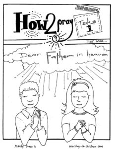 Lord s Prayer Coloring Pages