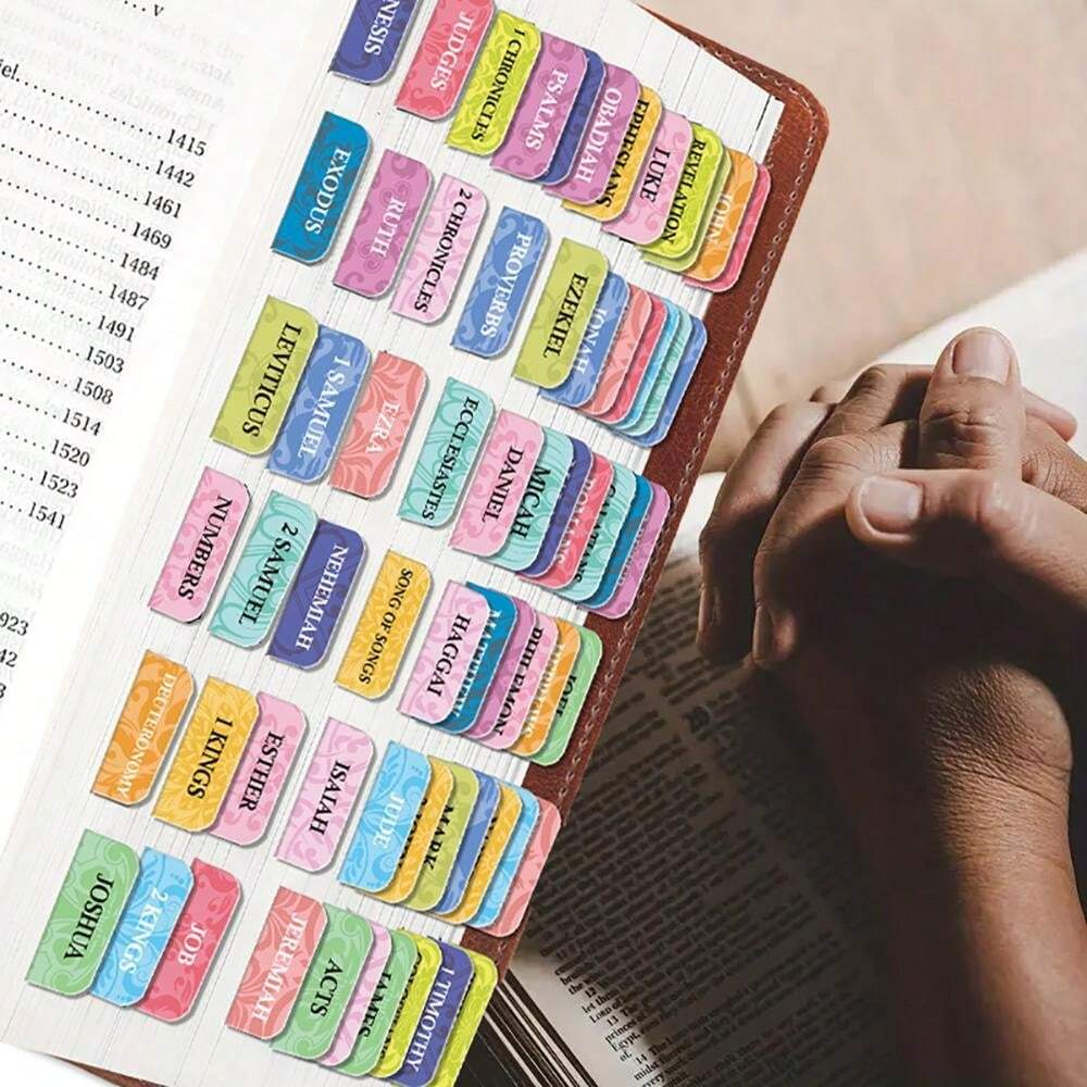 Louisiana Bible Tabs Laminated Bible Tabs For Study Bible Prefdo Large Print Floral Design 66 Bible Index Tabs Old And New Testament 39 Blank Tabs Bible Journaling Blue Bible Tabs
