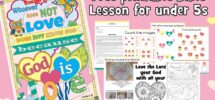 love bible lesson for kids trueway kids