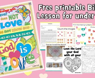 love bible lesson for kids trueway kids
