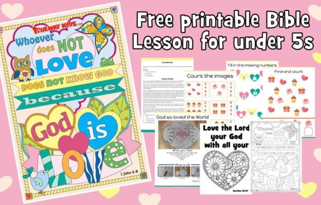 love bible lesson for kids trueway kids