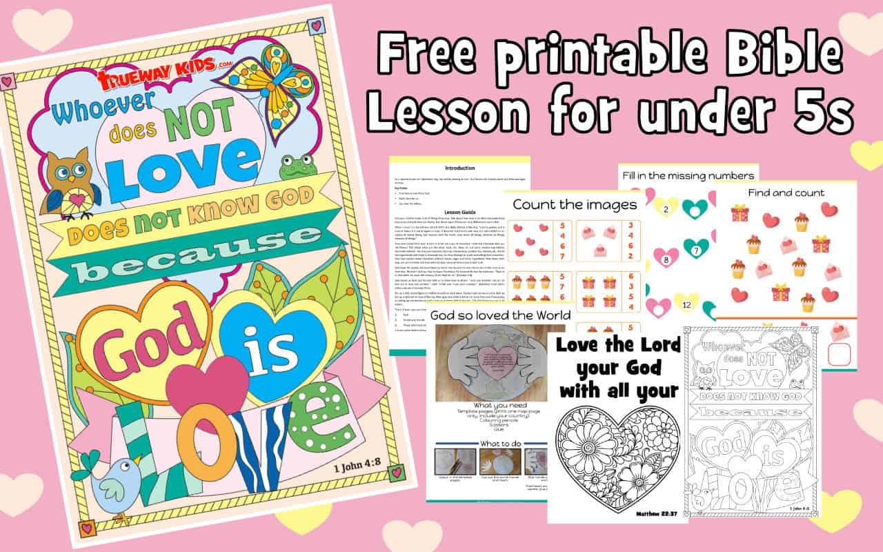 love bible lesson for kids trueway kids
