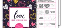 Love Bible Study For Kids Loving God Others Printable Wildly Anchored Faith Family Homeschool
