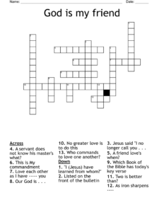 Love One Another Word Search WordMint