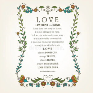 Love Scripture Stock Illustrations 9 911 Love Scripture Stock