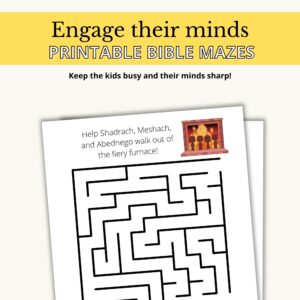 Maze Puzzle Book Old Testament