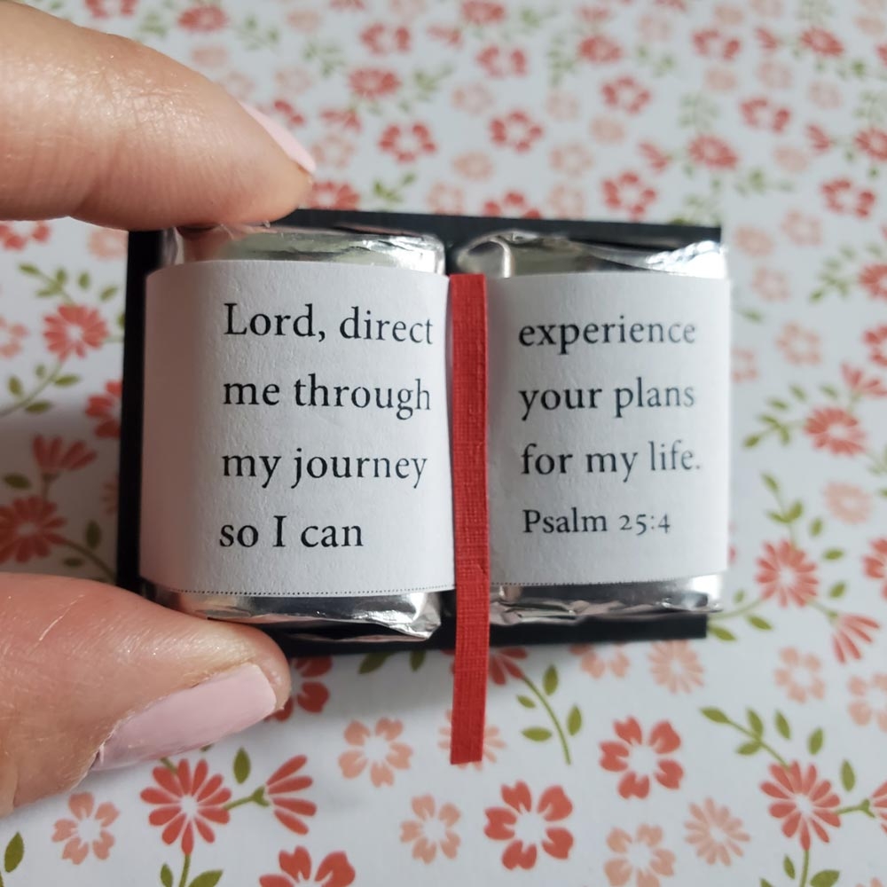 Mini Chocolate Bible Tutorial Pearls In Bloom
