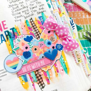 Mixed Media Print And Pray Bible Journaling One Heart Illustrated Faith