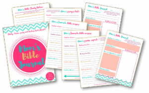 mom s bible journal printable for the happy planner cover 10 pages bonus mom s food journal they call me blessed