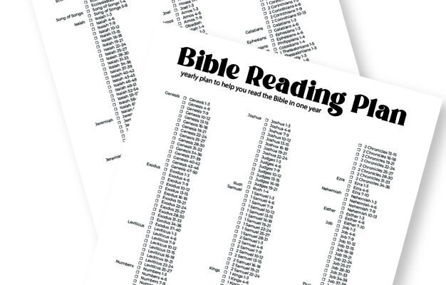 Must Have Bible Reading Plan Sarah Titus