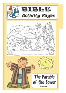 My Little House Bible Activity Pages The Parable Of The Sower