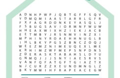 Nativity Word Search Printable Fun Loving Families