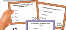 New Testament Bible Book Order Trivia Cards Activity Made By Teachers