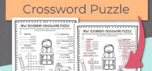 New Testament Crossword Books Of The Bible Puzzle For Kids
