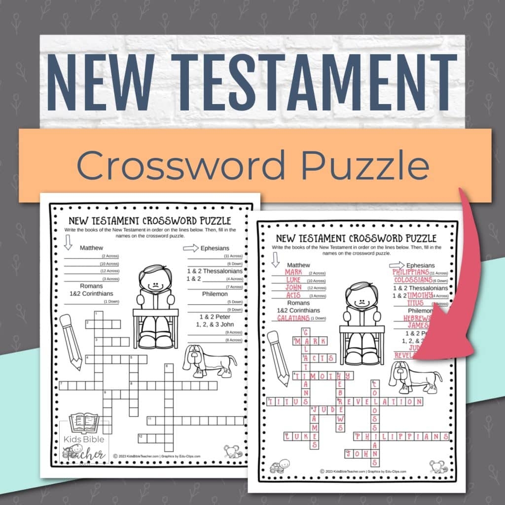 Children Bible Puzzles Free Printable