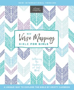 NIV Verse Mapping Bible For Girls Hardcover Comfort Print Gathering The Goodness Of God s Word By Zondervan Goodreads