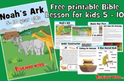 Noah s Ark Bible Lesson For 5 10 Year Old Trueway Kids