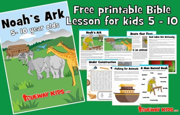 Noah s Ark Bible Lesson For 5 10 Year Old Trueway Kids