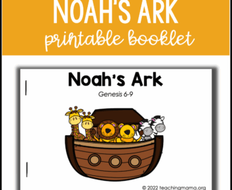 Noah s Ark Printable Booklet Teaching Mama