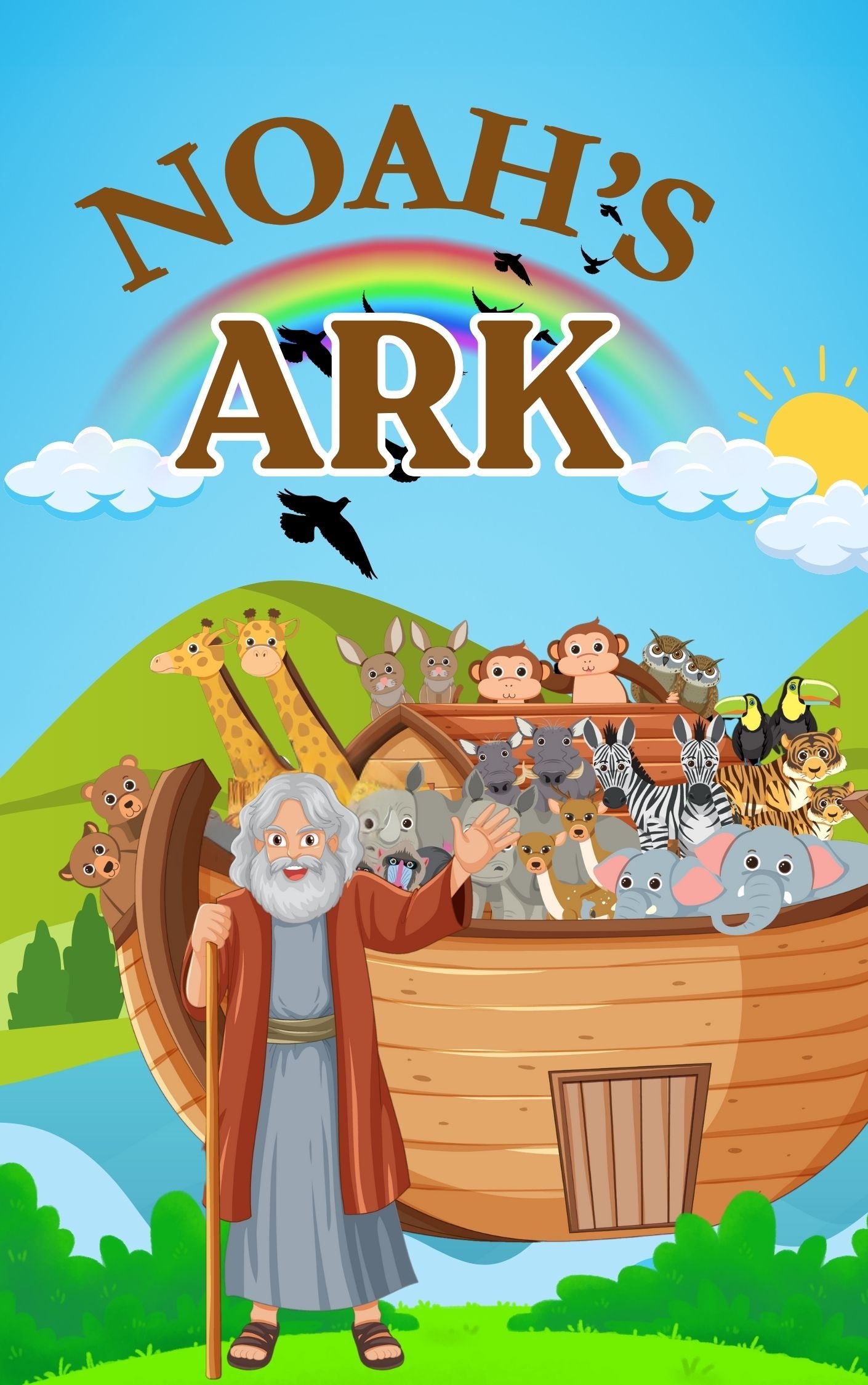 Noah s Ark Short Story Book Printable By Faithangelu works Raket PH