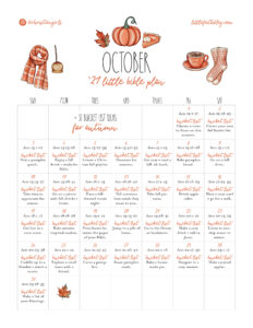 October 2021 Bible Reading Plan Autumn Bucket List Little Faith Blog
