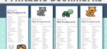 Old Testament Bible Bookmarks Kids Bible Teacher