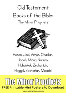 Old Testament Books Of The Bible Printables FREE Download