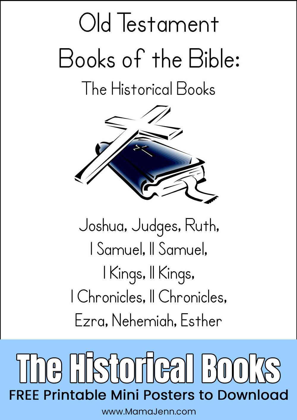 Free Printables for Copying Books of the Bible