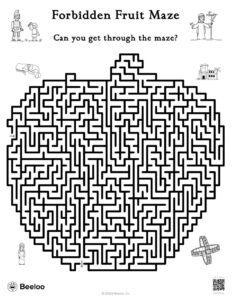 Old Testament themed Mazes Beeloo Printable Crafts And Activities For Kids