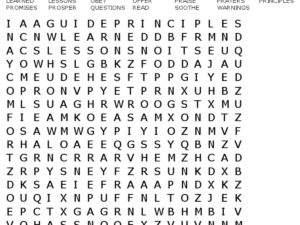 Online Bible Word Search Printable Pages HubPages
