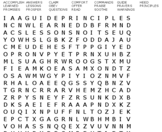 Online Bible Word Search Printable Pages HubPages