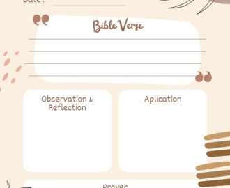 Page 2 Free And Customizable Bible Templates