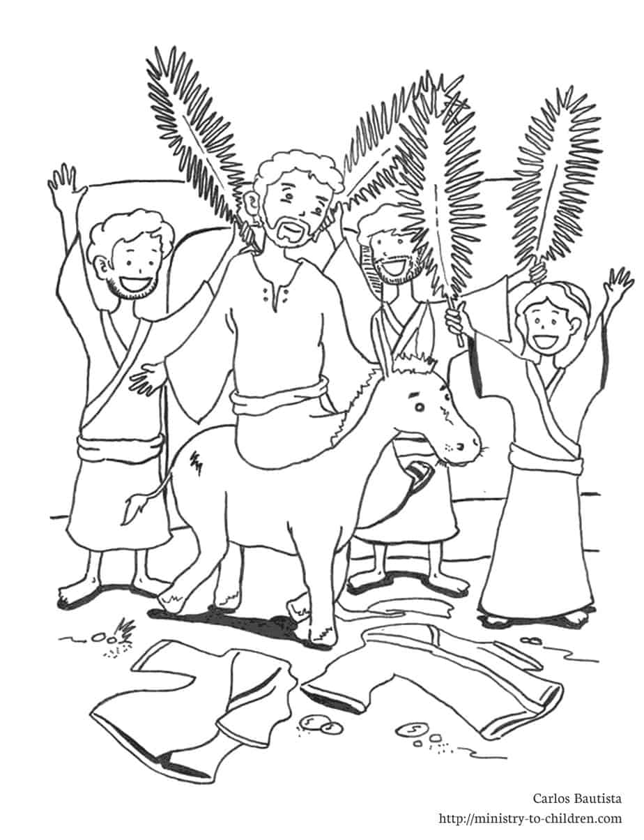 Palm Sunday Kids Sunday School Lesson And Activities Ministry To Children