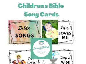 Part 1 Children s Ministry Bible Song Visual Cards Sunday School Visual Cards Or Posters Bible Home School Aid Family Worship Kids Visual Etsy